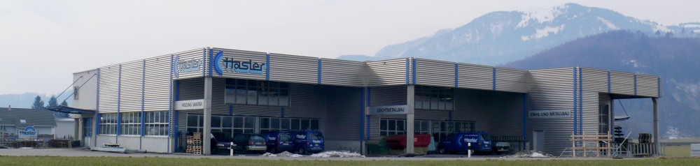 Adolf Hasler AG - Nordseite Gebäude